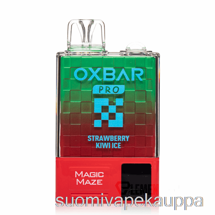 Vape Suomi Oxbar Magic Maze Pro 10000 Kertakäyttöinen Mansikka Kiivijää